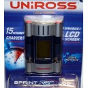 Chargeur rapide Sprint 15mn LCD Uniross - Haut de Gamme -35%