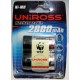Piles rechargeables UNIROSS LR14 C 2600mAh NiMH (x2/x4)