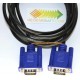 Cable VGA Male vers VGA HD-15 10 Gbps (1.5m/2m)