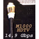 HDMI Monster Cable M1000HDTV 1.3 Blindé OR 1m22