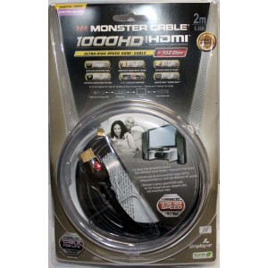 HDMI Monster Cable MC 1000HD-EX 1.3 Blindé OR 2m